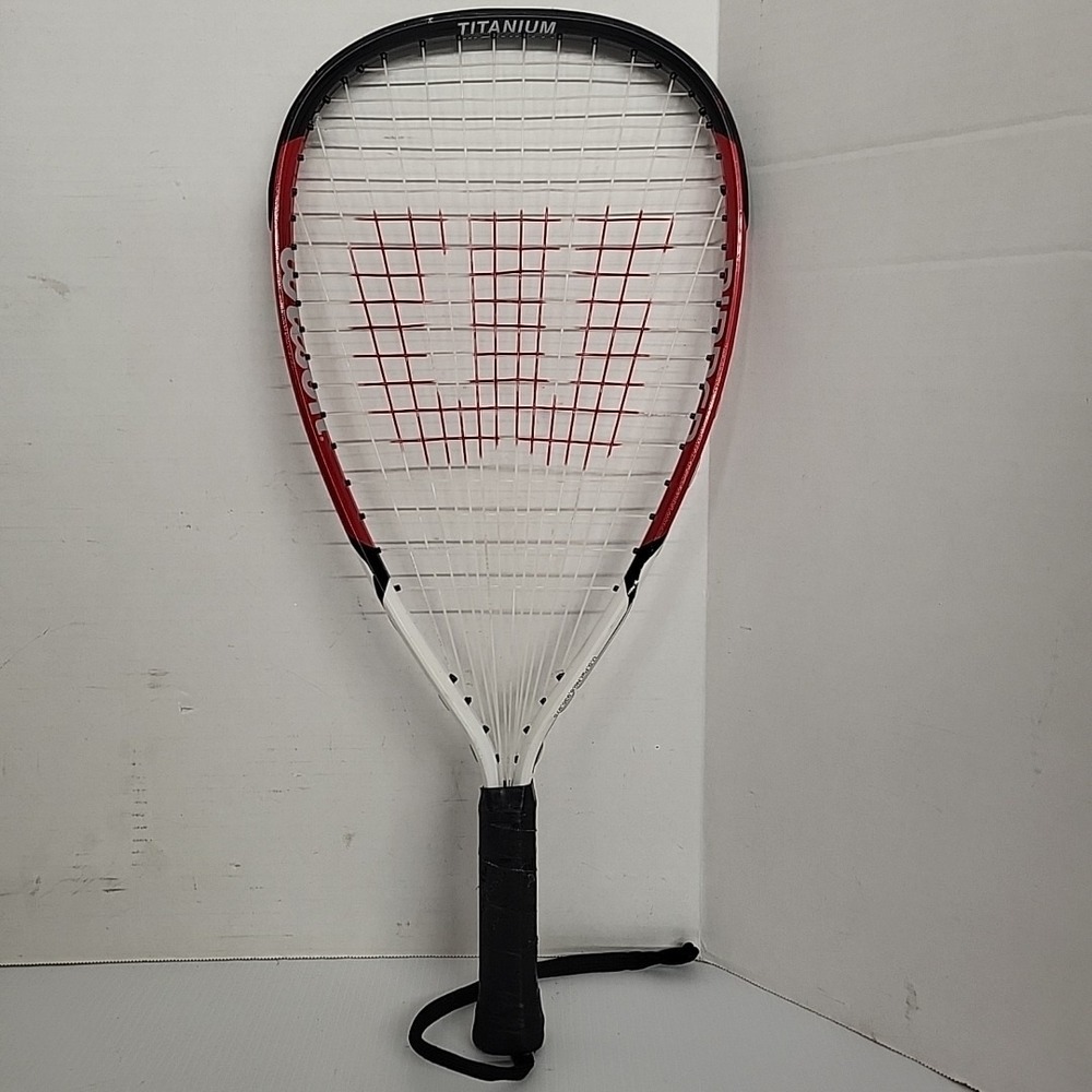 Wilson Ripper Titanium Racquetball Racket - Stretch 22 - Picture 2 of 4